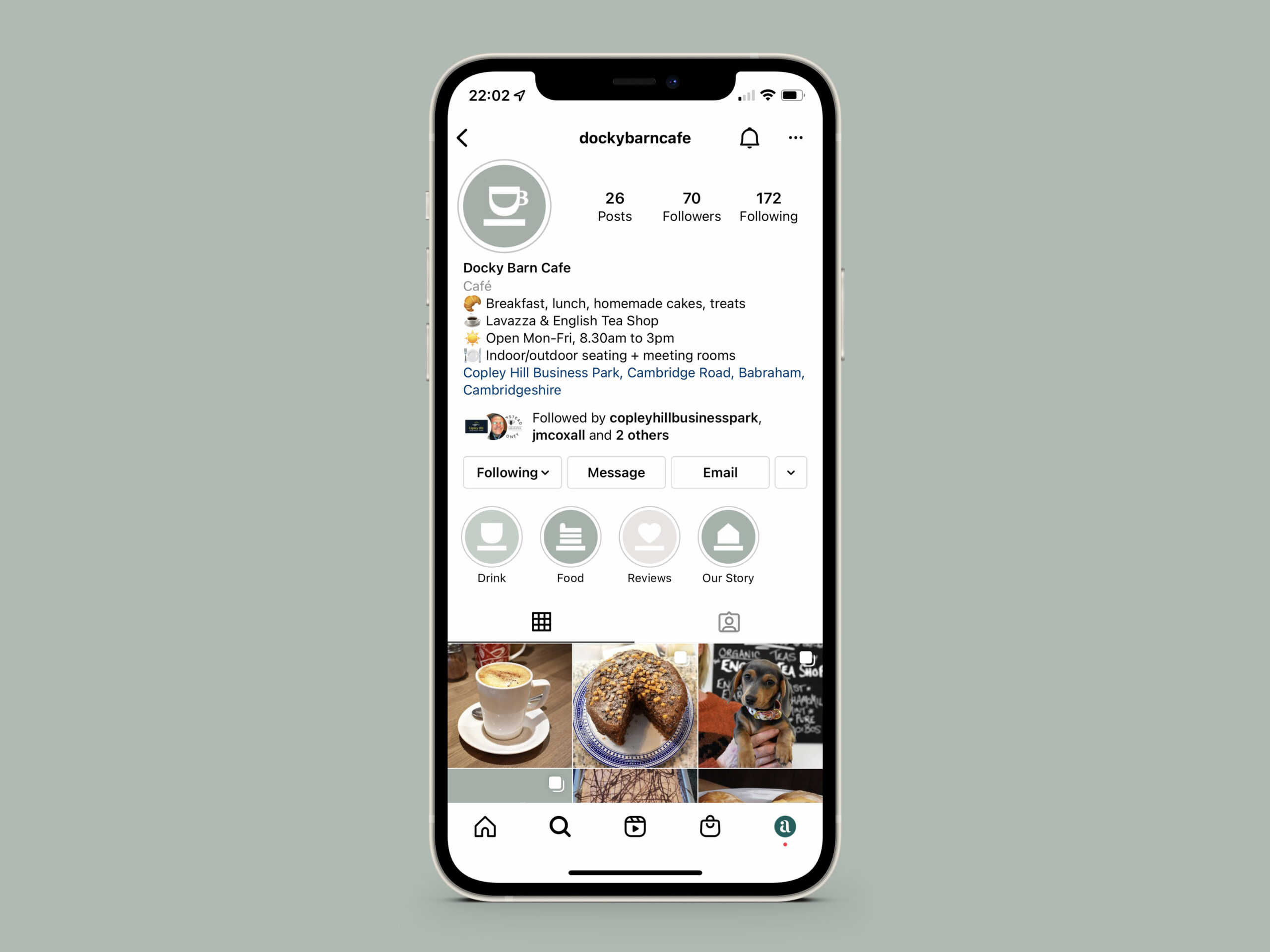 c2021_Ali-Norden_Docky-Barn-Cafe_Instagram Ali Norden_Docky Barn Cafe_Instagram